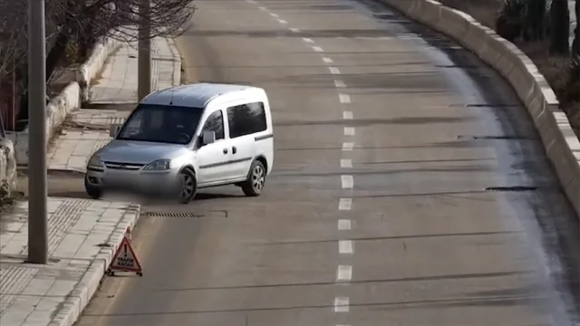Kırıkkale'de dron destekli denetimde kaçan sürücü yakalandı