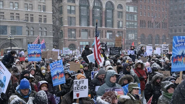 Pretti'nin protesto görüntüleri gündemde: Trump'tan dikkat çeken yorum!