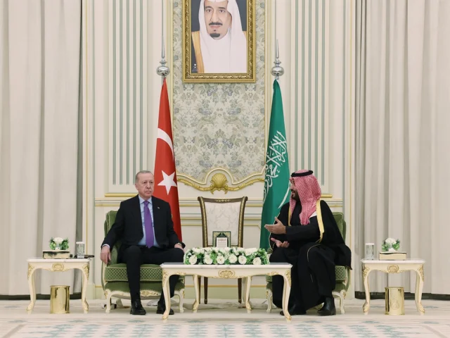 Cumhurbaşkanı Erdoğan, Suudi Arabistan Veliaht Prensi Selman ile görüştü
