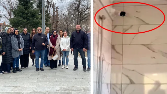 Tuvaletlerde kamera takan müdür görevden alınmıştı! Veliler geri dönmesi için valiliğe yürüdü