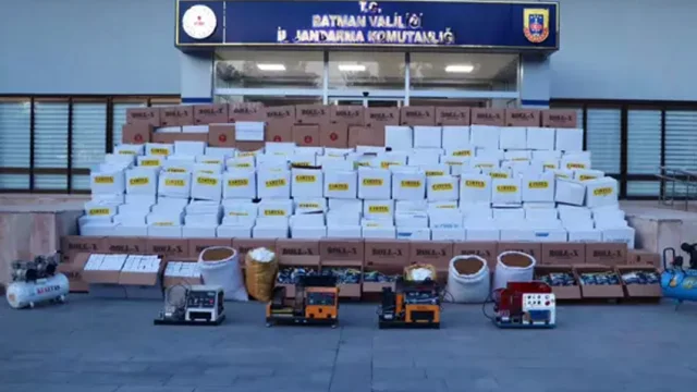 Milyonlarca liralık kaçak sigara operasyonu: Şüpheliler yakalandı 