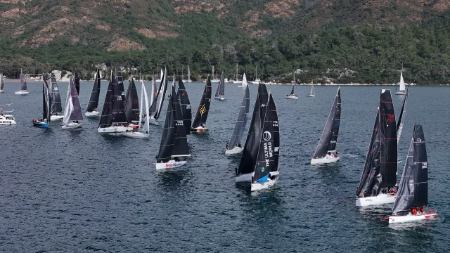 Marmaris'te Yelken Heyecanı: 2. Ayak Start Aldı
