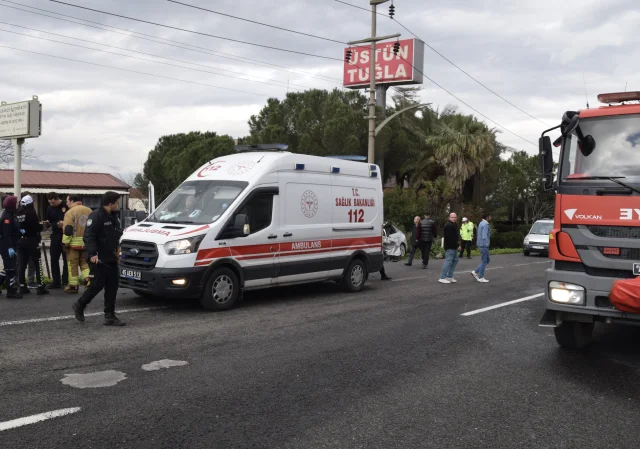 Manisa Turgutlu'da zincirleme trafik kazası gerçekleşti