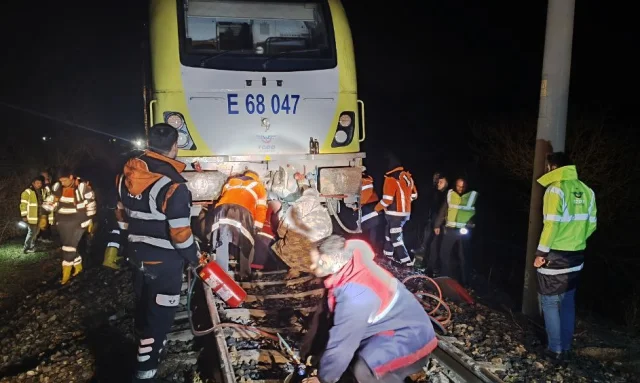 Bandırma–İzmir seferini yapan tren Balıkesir'de raydan çıktı