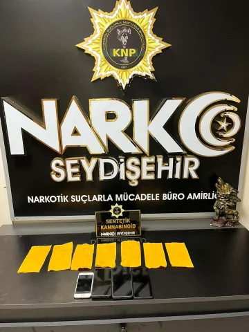 Konya'da uyuşturucu operasyonunda 3 kişi tutuklandı