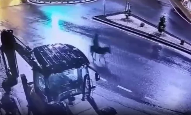 Kayseri'de film gibi hırsızlık: Kuyumcuyu soyup eşekle kaçtı