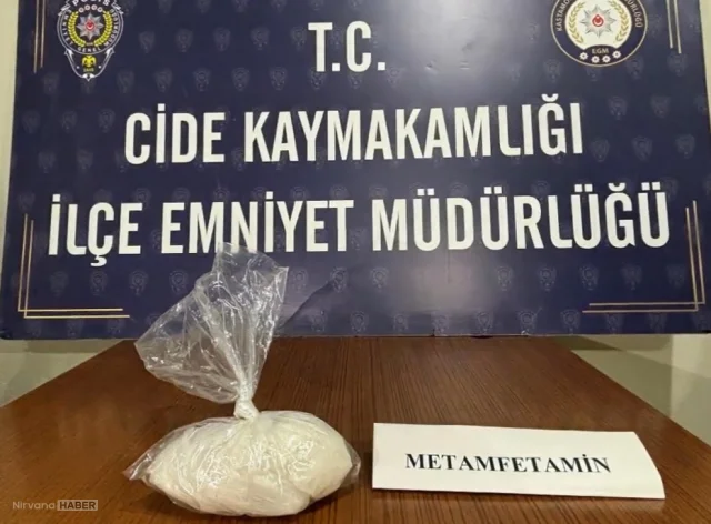 Kastamonu'da 200 gram metamfetamin ele geçirildi