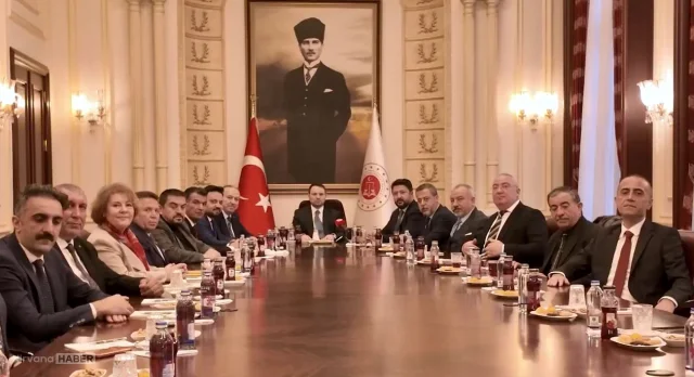 Bakan Akın Gürlek, Nevşehir heyetini Ankara'da ağırladı