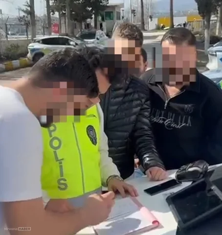 Hatay'da drift yapan sürücüye 58 bin 217 TL ceza