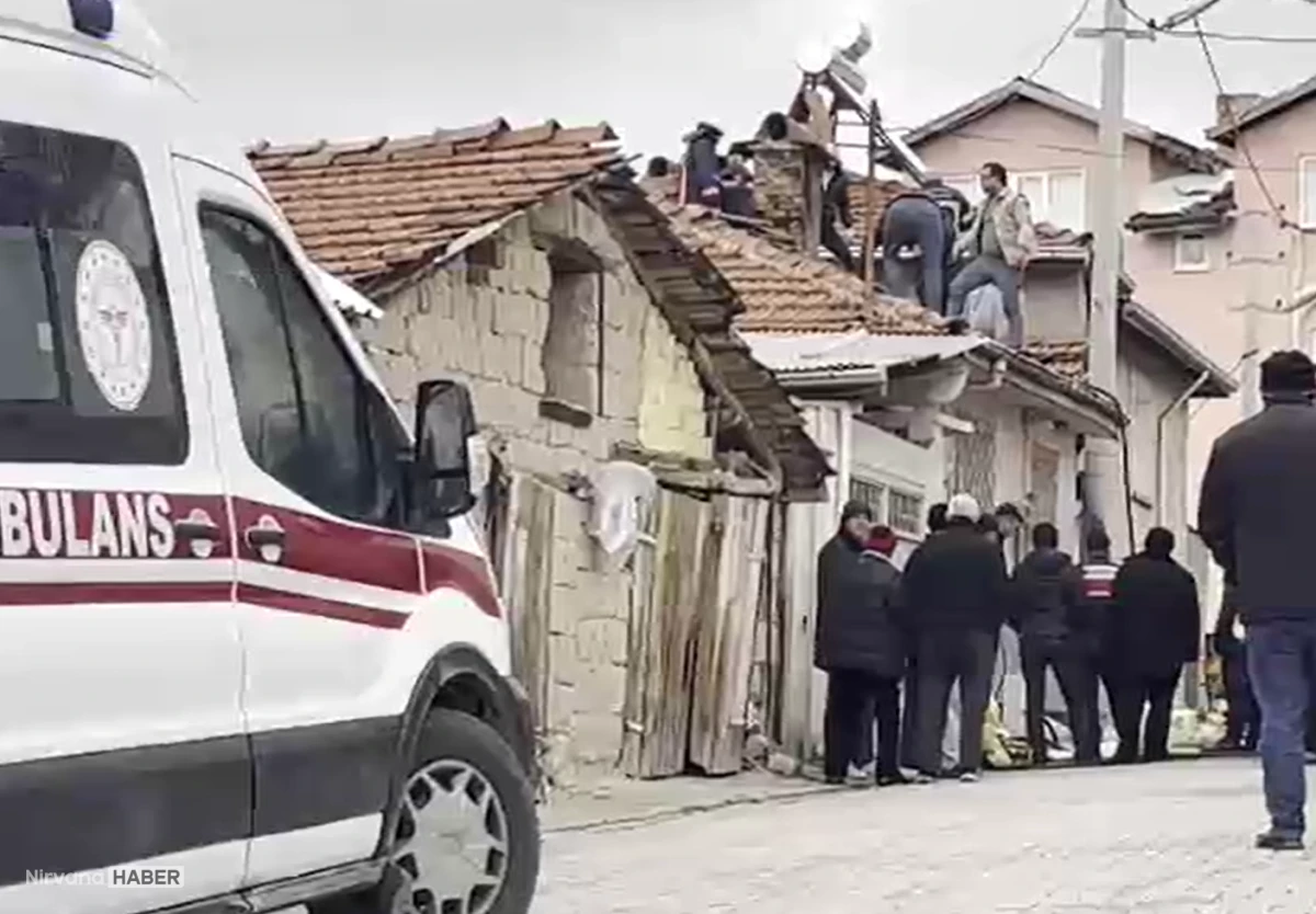 Kütahya’da korkutan yangın: Tek katlı ev alevlere teslim oldu