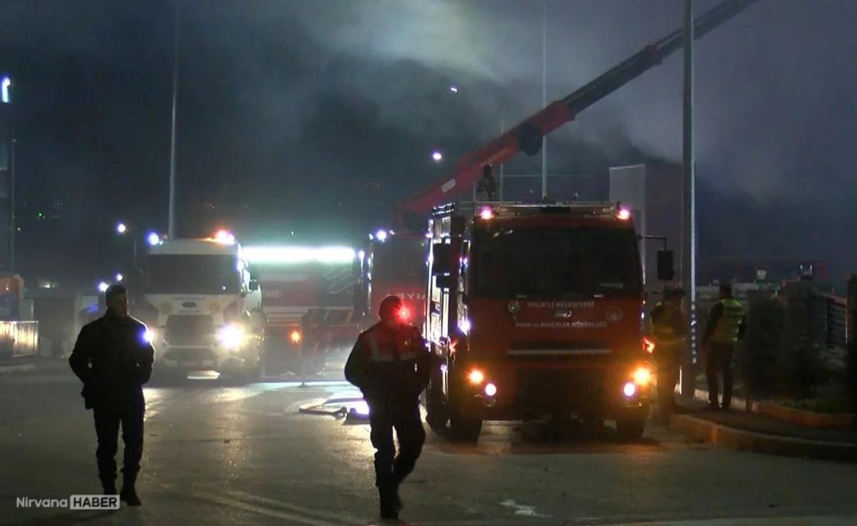 Ankara’da fabrika yangını: Medikal üretim tesisinde alevler kontrol altına alındı