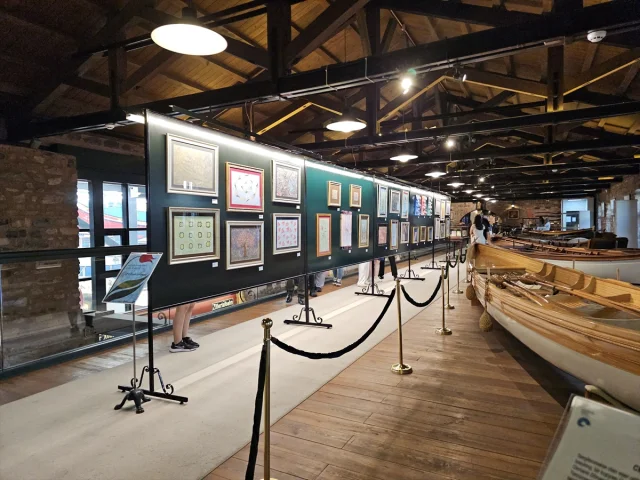 Rahmi M. Koç Müzesi'nde Gençlerden Ebru Sergisi