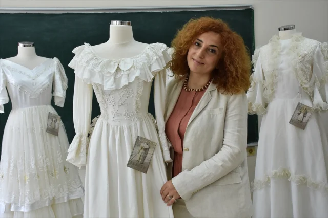 Trabzon'da Nostalji ve Yaratıcılık Buluşması: Eski Gelinlikler Yeniden Hayat Buluyor
