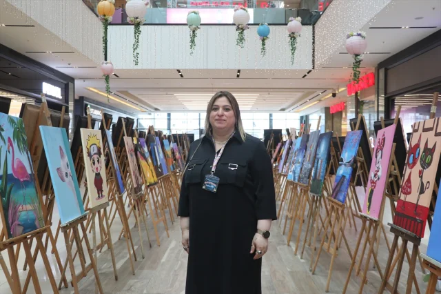 Rize'de Sanatın Yaşı Yok: Her Yaştan Yetenek Resim Sergisind...