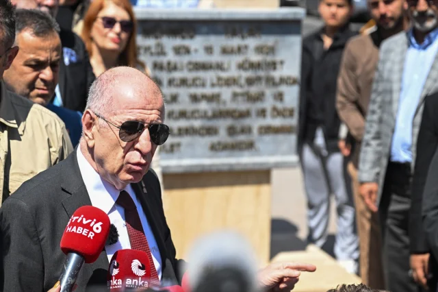 Ümit Özdağ'ın Talat Paşa Anıtı Ziyaretinde Vermek İstediği Mesaj