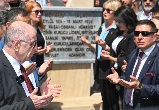 Ümit Özdağ'ın Talat Paşa Anıtı Ziyaretinde Vermek İstediği Mesaj