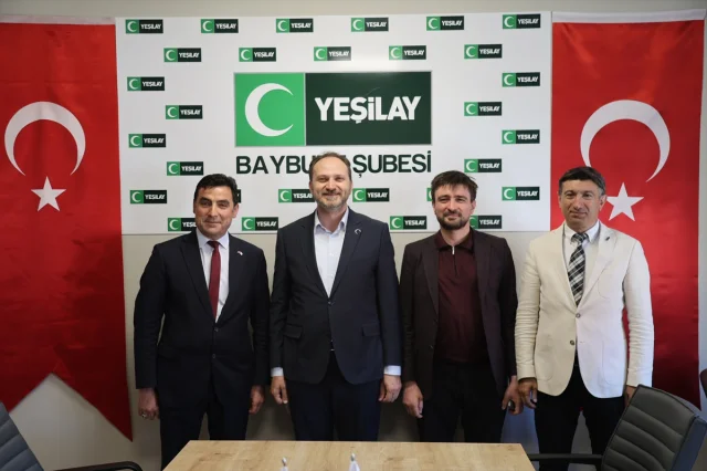 Yeşilay Genel Başkanı Mehmet Dinç'ten Bayburt'ta Önemli Ziyaret