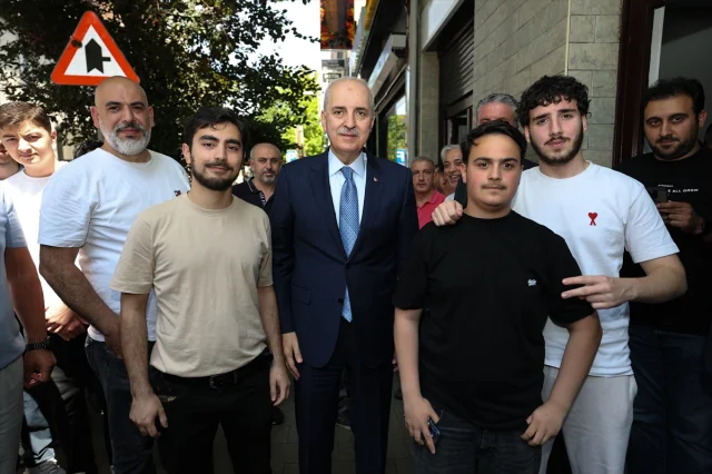 Numan Kurtulmuş'tan Belçika'daki Türk Topluluğuna Önemli Ziyaret