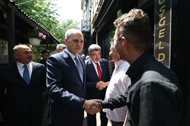 Numan Kurtulmuş'tan Belçika'daki Türk Topluluğuna Önemli Ziyaret