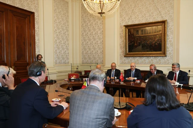 TBMM Başkanı Kurtulmuş'un Belçika Temasları: Önemli Görüşme Yapıldı