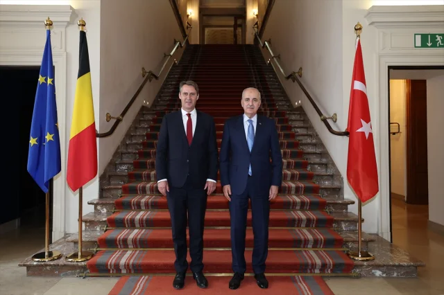 TBMM Başkanı Kurtulmuş'un Belçika Temasları: Önemli Görüşme Yapıldı