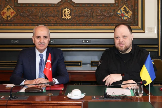 TBMM Başkanı Kurtulmuş Brüksel'de Ukrayna İlişkilerini Güçle...