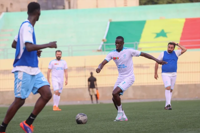 Türkiye ve Senegal Maarif Vakfı Futbol Maçı Kültürel Köprü Kurdu
