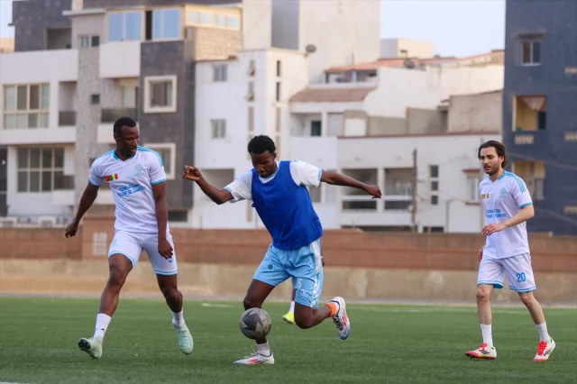 Türkiye ve Senegal Maarif Vakfı Futbol Maçı Kültürel Köprü Kurdu
