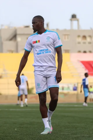 Türkiye ve Senegal Maarif Vakfı Futbol Maçı Kültürel Köprü Kurdu
