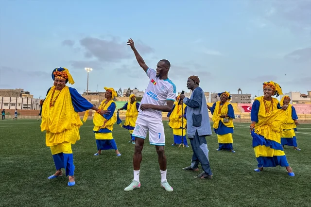 Türkiye ve Senegal Maarif Vakfı Futbol Maçı Kültürel Köprü Kurdu