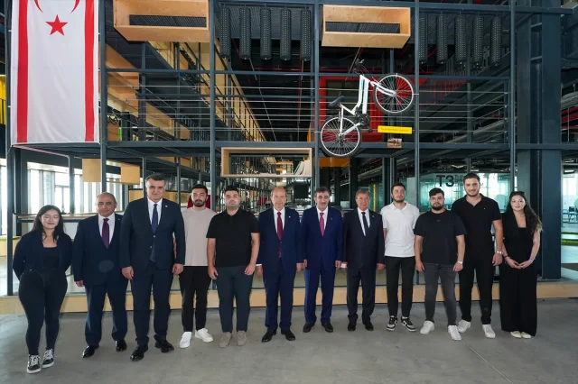 Cumhurbaşkanı Yardımcısı Yılmaz'dan KKTC'ye Destek Ziyareti