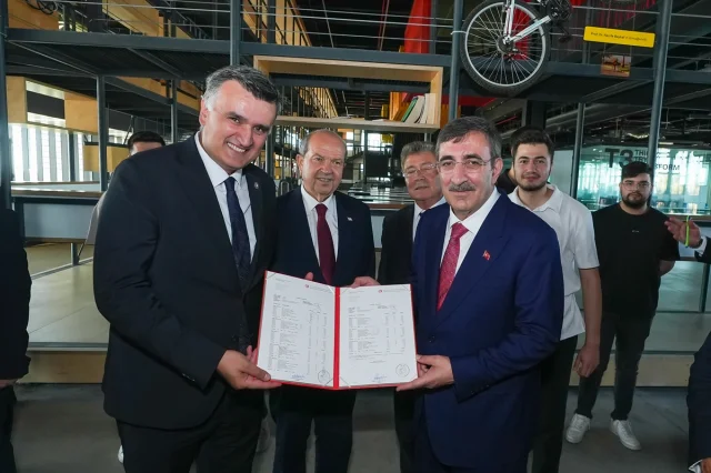 Cumhurbaşkanı Yardımcısı Yılmaz'dan KKTC'ye Destek Ziyareti