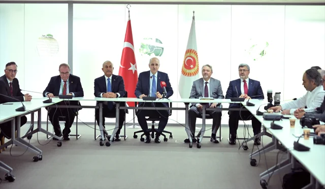 TBMM Başkanı Kurtulmuş Brüksel'de Önemli Mesajlar Verdi