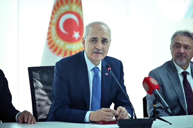 TBMM Başkanı Kurtulmuş Brüksel'de Önemli Mesajlar Verdi