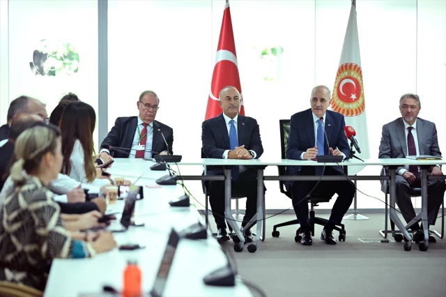 TBMM Başkanı Kurtulmuş Brüksel'de Önemli Mesajlar Verdi