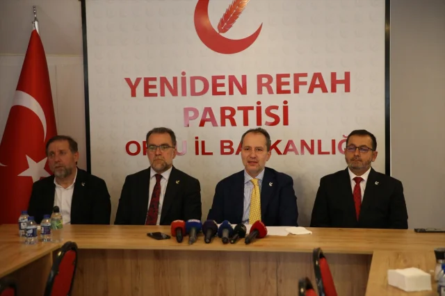 Fatih Erbakan Giresun'da Birlik Mesajı Verdi