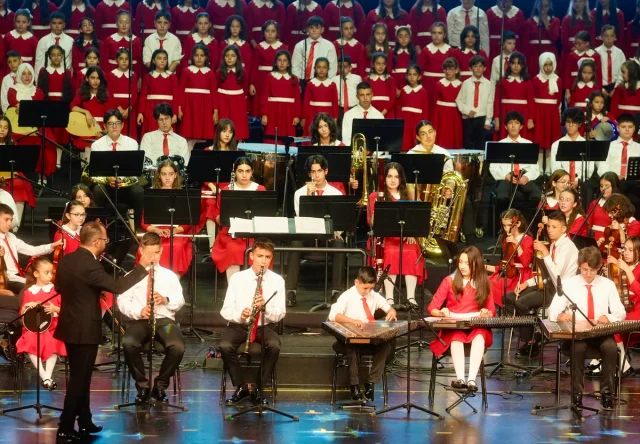Cumhurbaşkanlığı Çocuk Orkestrası İstanbullularla Buluştu
