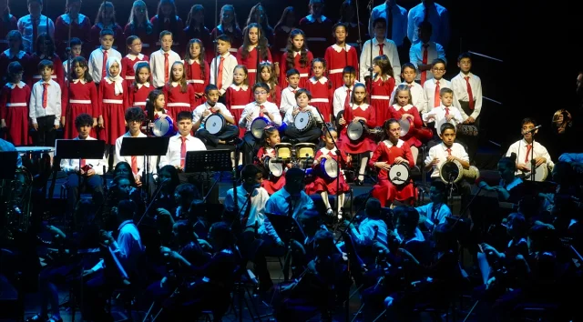 Cumhurbaşkanlığı Çocuk Orkestrası İstanbullularla Buluştu