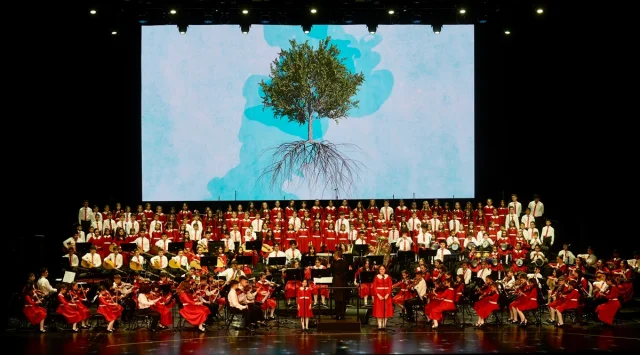 Cumhurbaşkanlığı Çocuk Orkestrası İstanbullularla Buluştu