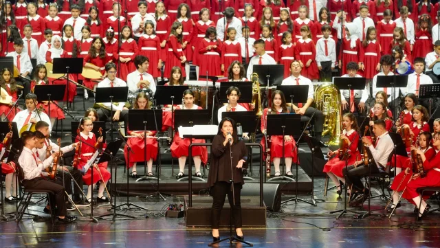 Cumhurbaşkanlığı Çocuk Orkestrası İstanbullularla Buluştu