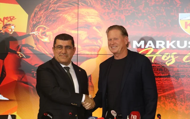 Kayserispor'da Markus Gisdol'un Yeni Dönemi Başladı