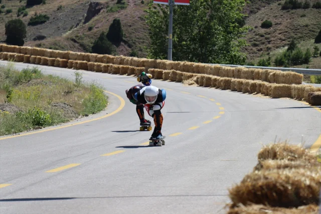 Erzincan Dünya Kaykay İniş Şampiyonası ile Ekstrem Spora Ev Sahipliği Yaptı