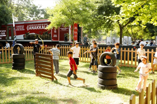 Samsun Kültür Yolu Festivali'nde Çocuklar Renkli Etkinliklerde Buluştu