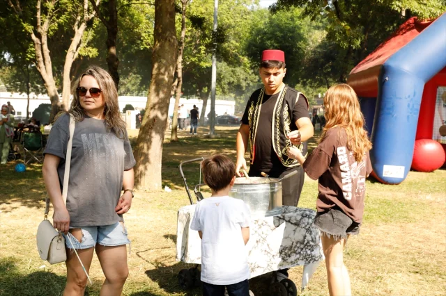 Samsun Kültür Yolu Festivali'nde Çocuklar Renkli Etkinliklerde Buluştu