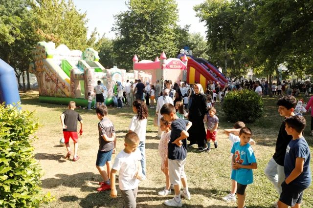 Samsun Kültür Yolu Festivali'nde Çocuklar Renkli Etkinliklerde Buluştu