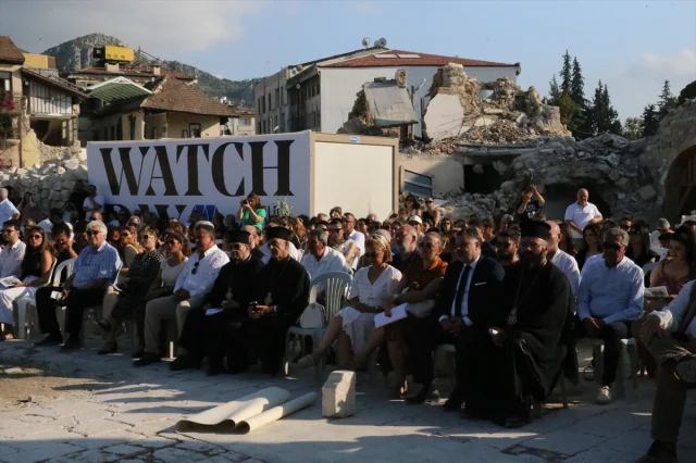 Hatay'da Tarihi Kilisenin Avlusunda Unutulmaz Anma Etkinliği