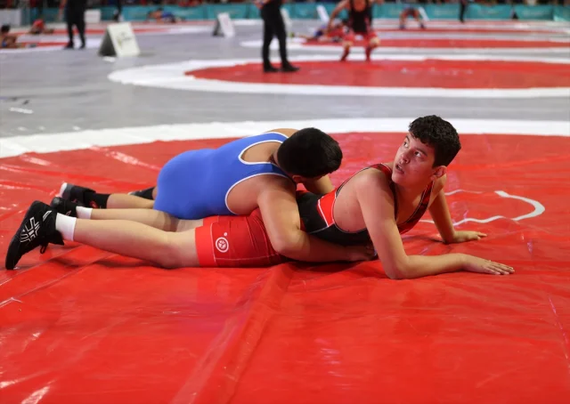 Sivas'ta Minik Güreşçilerin Şampiyona Başarısı