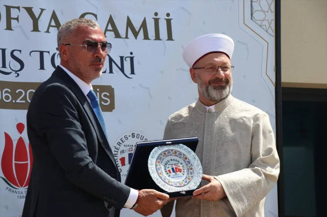 Fransa'da Ayasofya Camii Açıldı: Erbaş'tan Birlik ve Hoşgörü Mesajı