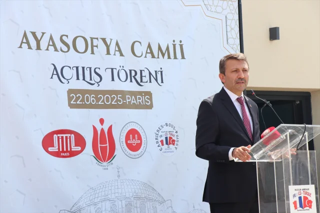 Fransa'da Ayasofya Camii Açıldı: Erbaş'tan Birlik ve Hoşgörü Mesajı
