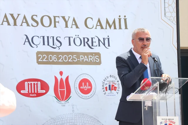 Fransa'da Ayasofya Camii Açıldı: Erbaş'tan Birlik ve Hoşgörü Mesajı